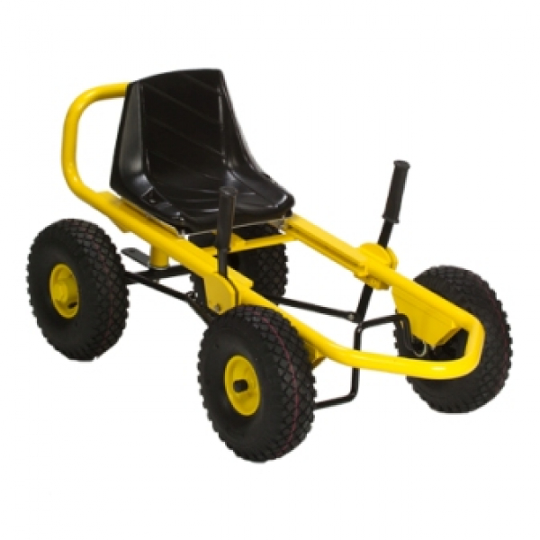 Aluminium Go-Kart gelb